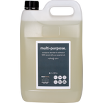 5L white jerry can of Euclove Multi-Purpose Cleaner with eucalyptus, lavender, and cedarwood essential oils.