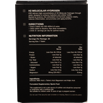 Back of ELMNT H2 tablets box showing natural flavor, directions, 30-tablet count, and ingredients.