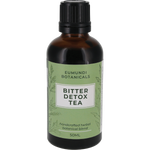 Eumundi Botanicals 50ml Bitter Detox Tea bottle with pink accents on a white background.