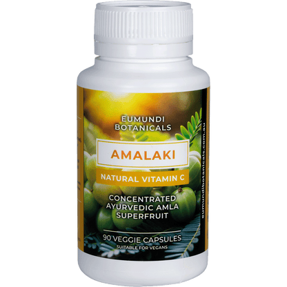 Eumundi Botanicals Amalaki Natural Vitamin C Capsules 90 Caps