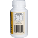 Eumundi Botanicals Amalaki Natural Vitamin C 90 capsules white bottle with green and white label shown at an angle.