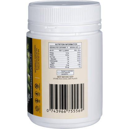 Eumundi Botanicals Amalaki Natural Vitamin C Powder 150g