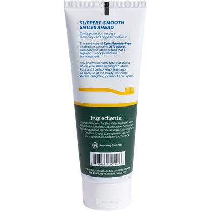 Epic Toothpaste Spearmint Fluoride Free 138g