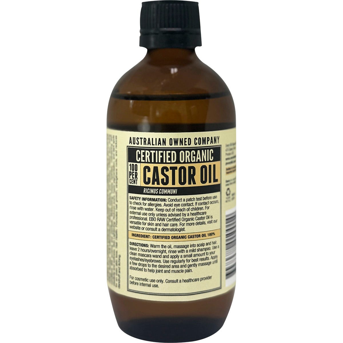 Every Bit Organic Castor Oil 200ml