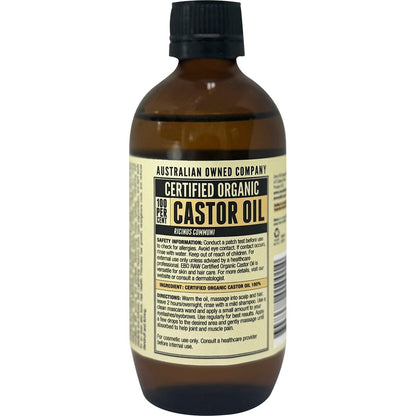 Every Bit Organic Castor Oil 200ml