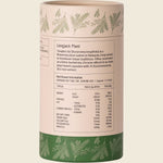 Evolution Botanicals Tongkat Ali 120 capsules in a violet glass jar, shown from a side angle on a white background.