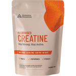 Evolution Botanicals 250g Micronised Creatine pouch on a white background.