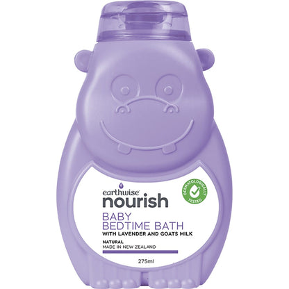Earthwise Nourish Hippo Baby Bedtime Bath 275ml Payless 4 Organics