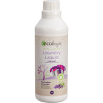 1L bottle of Ecologic Australian Lavender Laundry Liquid with organic ingredients on a white background.