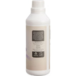Side view of a 1L Ecologic Australian Lavender Laundry Liquid bottle highlighting its organic and biodegradable features.