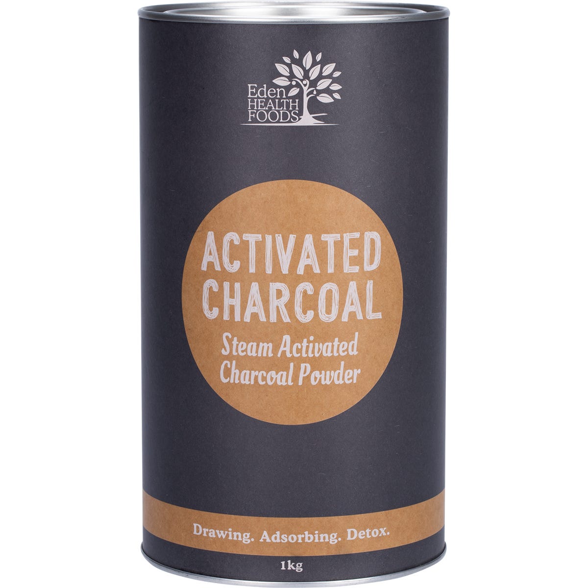 Eden Healthfoods Activated Charcoal Steam Activated Charcoal Powder 1kg Payless 4 Organics