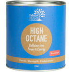 150g tub of Eden Healthfoods High Octane Caffeine-free Power and Energy supplement on a white background.