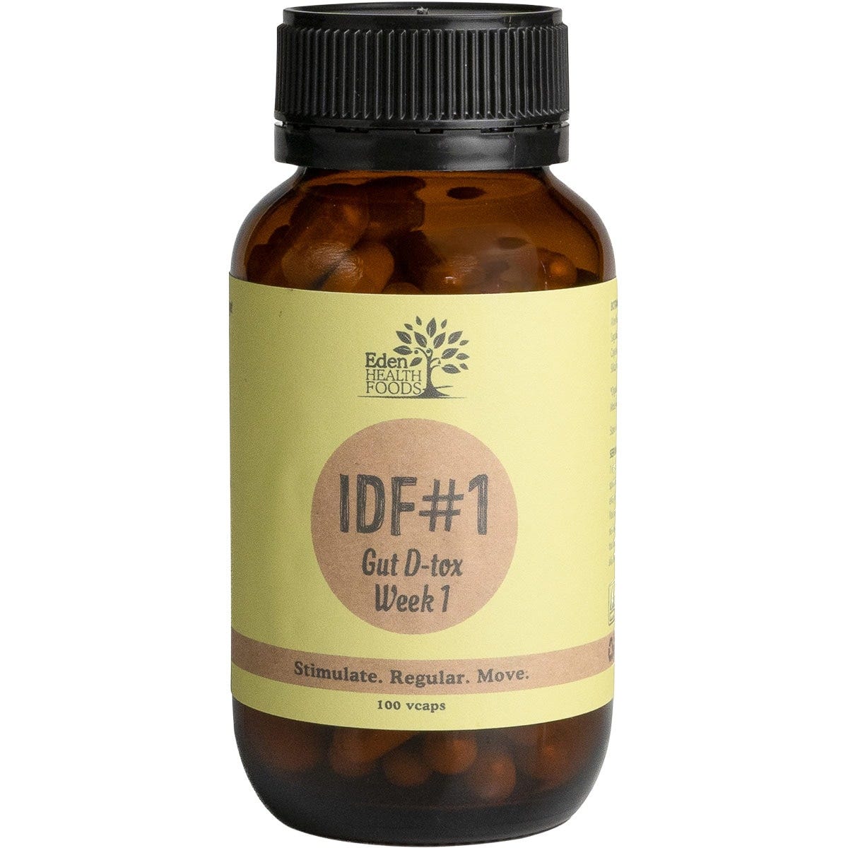 Eden Healthfoods IDF#1 Gut D-tox Week 1 VegeCaps 100 Caps Payless 4 Organics