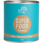 150g tub of Eden Healthfoods Superfood Certified Organic Greens Powder featuring a green botanical label.