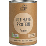 400g tub of Eden Healthfoods Ultimate Protein Sprouted Brown Rice Natural on a white background.