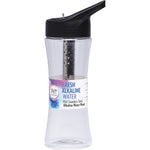 700ml Enviro Products alkaline water bottle with a stainless steel wand, black lid, and carrying handle.