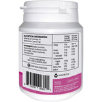 Epic Xylitol Bubblegum 50pc bottle with blue and white labels and pink bubble graphics on a white background.