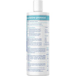 Essential Oxygen Peppermint Brushing Rinse 473ml bottle with a white and blue label on a white background.