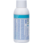 88ml bottle of Essential Oxygen BR Organic Brushing Rinse Peppermint flavor highlighting whiter teeth and fresher breath.