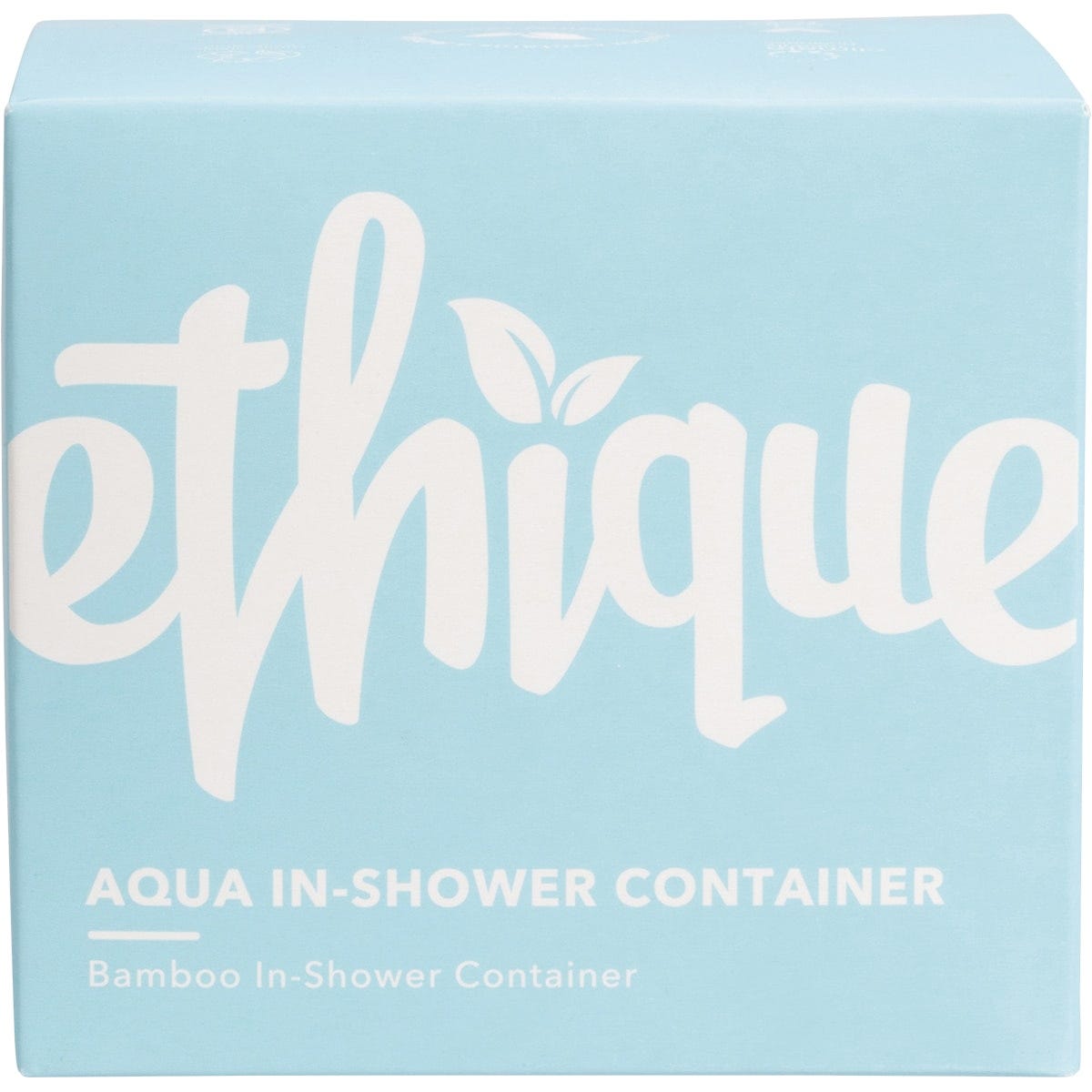 Ethique Bamboo & Cornstarch Shower Container Aqua Payless 4 Organics