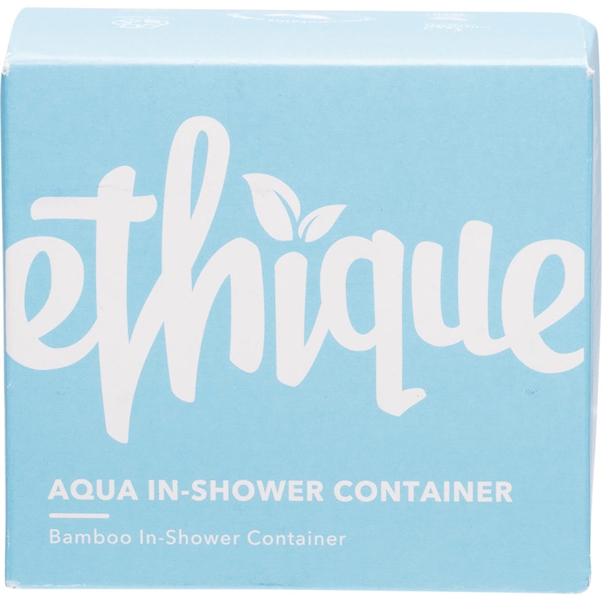 Ethique Bamboo & Cornstarch Shower Container Aqua Payless 4 Organics