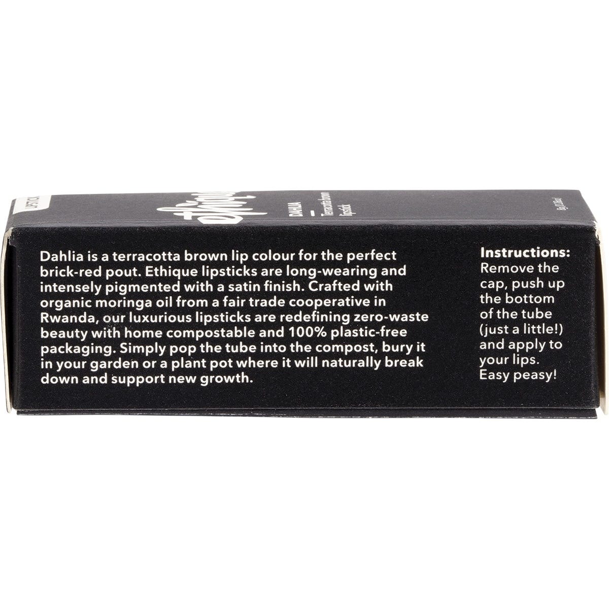 Ethique Lipstick Dahlia Terracotta Brown 8g Payless 4 Organics