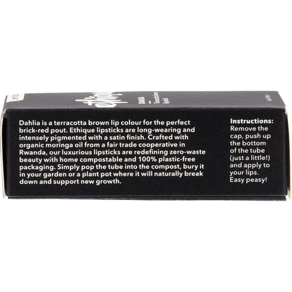 Ethique Lipstick Dahlia Terracotta Brown 8g Payless 4 Organics