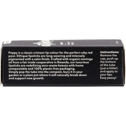 Ethique Lipstick Poppy Ruby Red 8g Payless 4 Organics