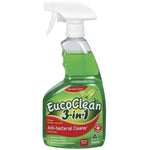 750ml spray bottle of Eucoclean 3-in-1 Antibacterial Eucalyptus Spray for cleaning and disinfecting surfaces.