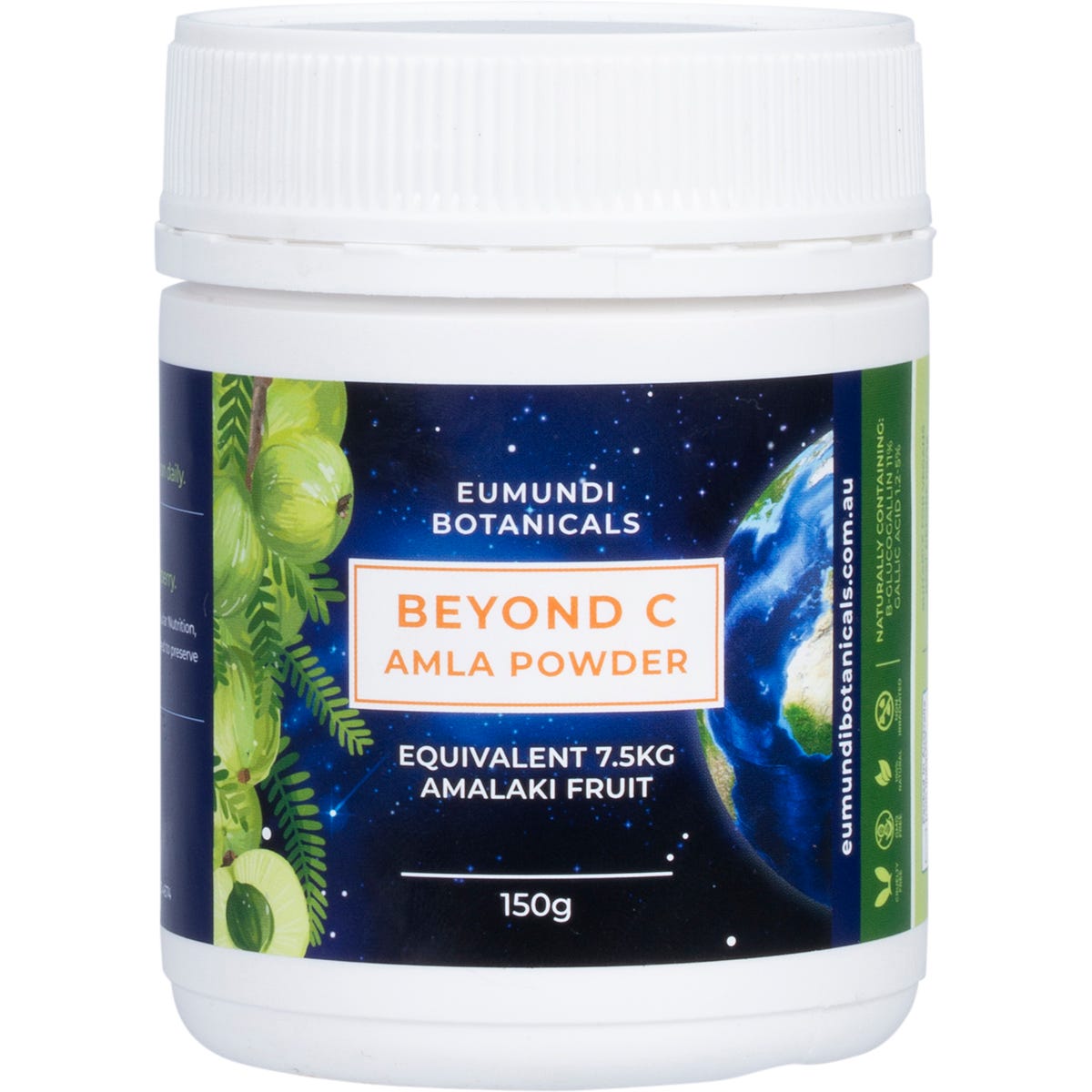 Eumundi Botanicals Beyond C Amla Powder 150g Payless 4 Organics