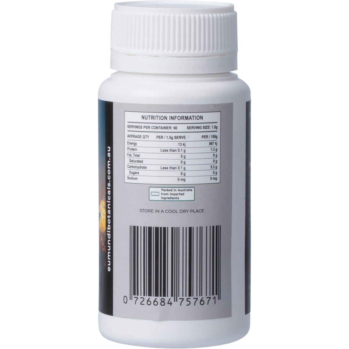 Eumundi Botanicals Shilajit 60 Caps Payless 4 Organics