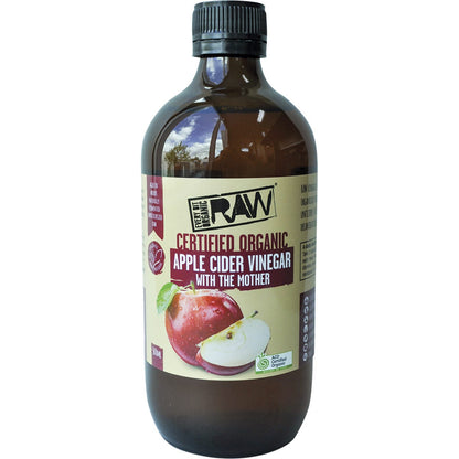Every Bit Organic Apple Cider Vinegar With The Mother 500ml (Pack of 6) Payless 4 Organics