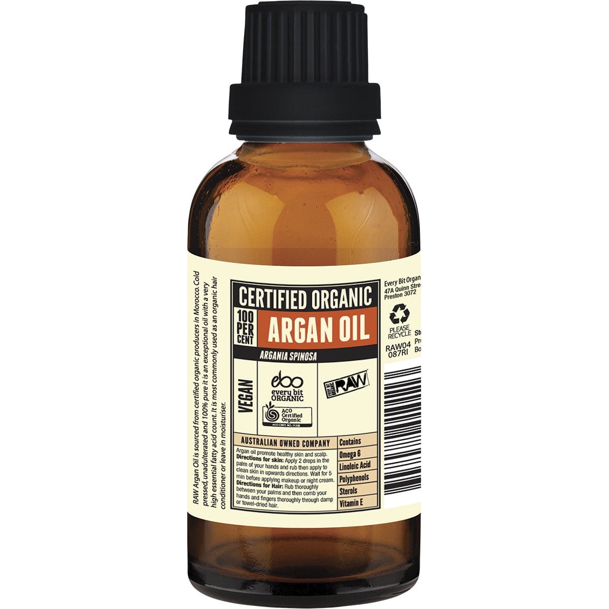 Every Bit Organic Argan Oil 50ml Payless 4 Organics