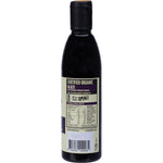 Every Bit Organic Balsamic Vinegar Glaze 250ml bottle with a black and white label on a white background.