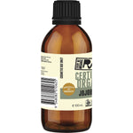 Every Bit Organic Jojoba Oil 100ml bottle featuring a white label with green and orange accents on a white background.