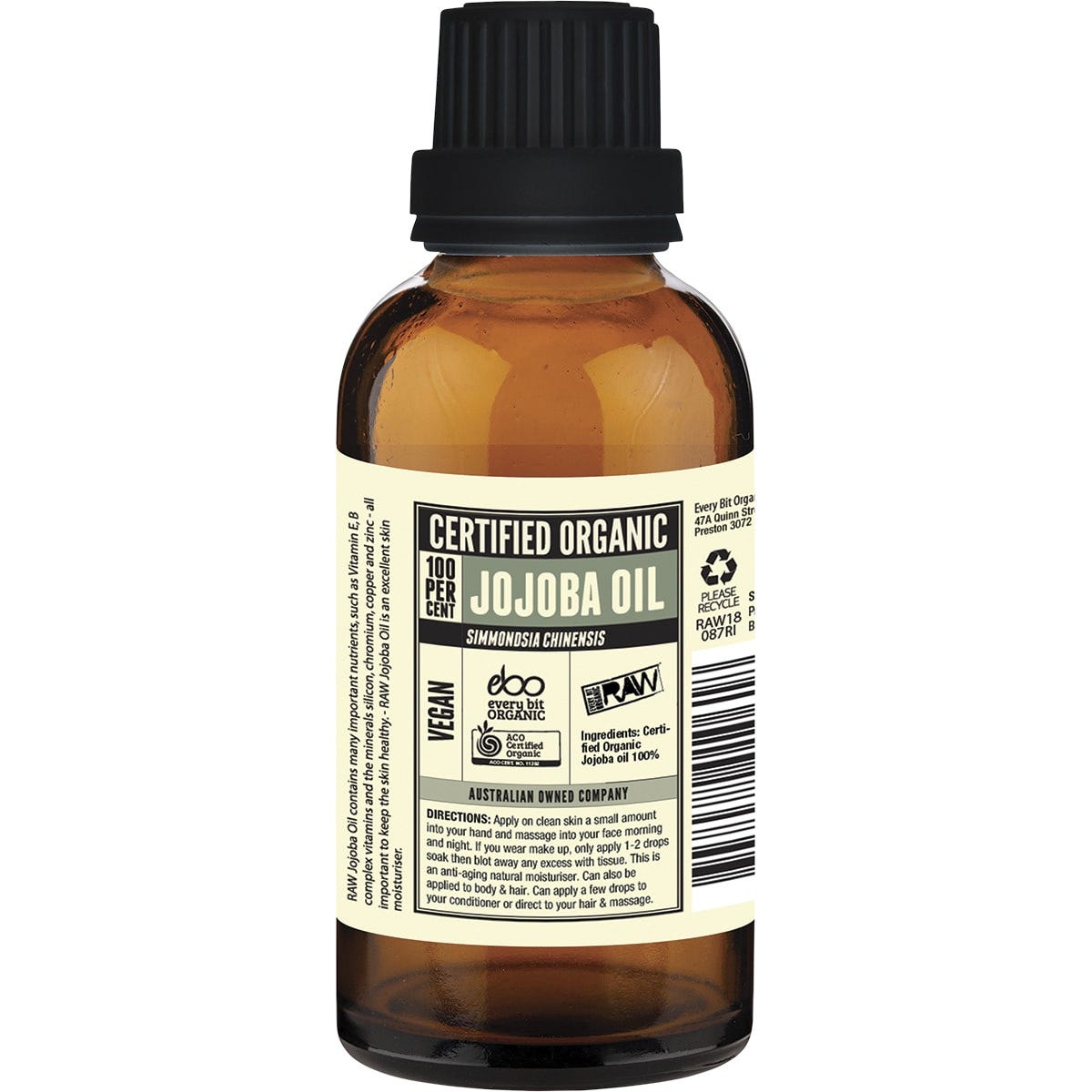 Every Bit Organic Jojoba Oil 50ml Payless 4 Organics