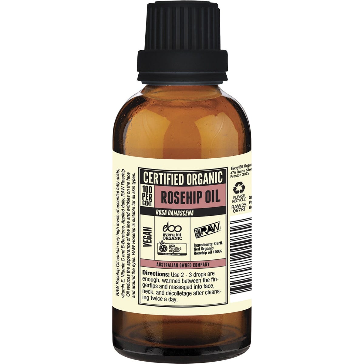 Every Bit Organic Rosehip Oil 50ml Payless 4 Organics