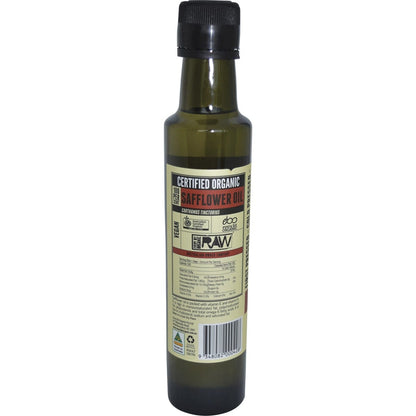 Every Bit Organic Safflower Oil Cold Pressed Unrefined 250ml Payless 4 Organics