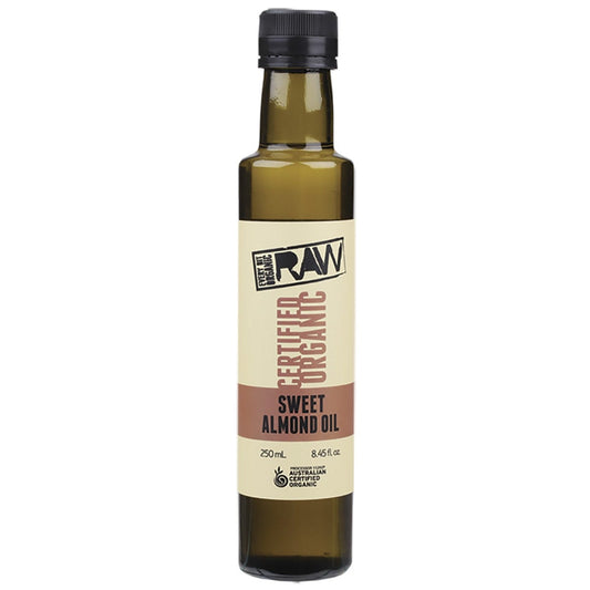 Every Bit Organic Sweet Almond Oil Extra Virgin Cold Press Unrefined 250ml Payless 4 Organics