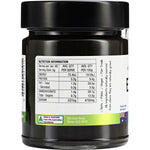 EveryOrganics EveryMite FODMAP Friendly 240g jar showing ingredients and nutritional information on the blue label.
