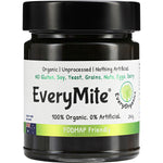 EveryOrganics EveryMite FODMAP Friendly 240g jar with a black lid and a blue label on a white background.