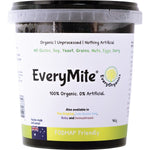 960g jar of EveryOrganics EveryMite FODMAP Friendly yeast-free spread with a black label on a white background.