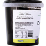960g jar of EveryOrganics EveryMite FODMAP Friendly spread shown from a side angle on a white background.