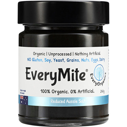 EveryOrganics EveryMite Reduced Aussie Salt 240g Payless 4 Organics