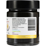Side view of EveryOrganics EveryMite 240g jar highlighting its organic ingredients and gut-friendly benefits.