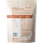Smooth Chocolate Evolution Botanicals EVO+ protein powder pouch with functional mushrooms and plant-based ingredients.