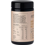 100g jar of Evolution Botanicals Organic Cordyceps Militaris extract powder with a black lid on a white background.