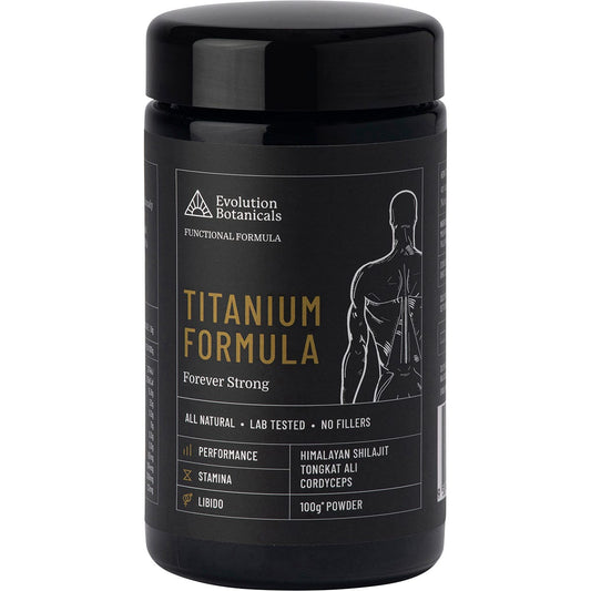 Evolution Botanicals Titanium Formula Forever Strong 100g Payless 4 Organics