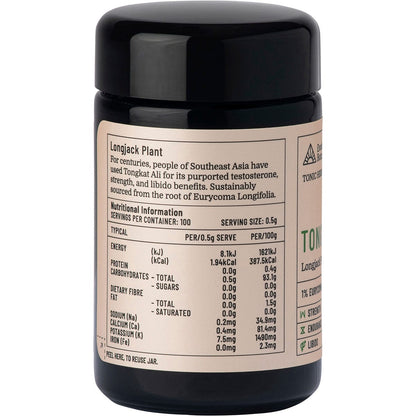 Evolution Botanicals Tongkat Ali Longjack Plant 50g Payless 4 Organics