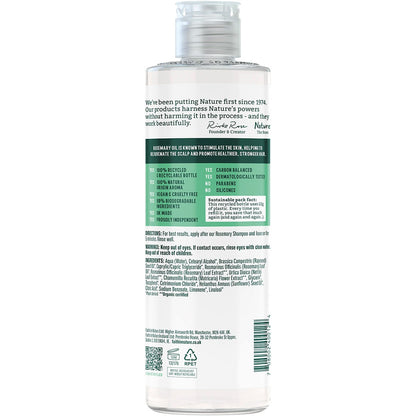 Faith In Nature Conditioner Stimulating Rosemary 400ml Payless 4 Organics